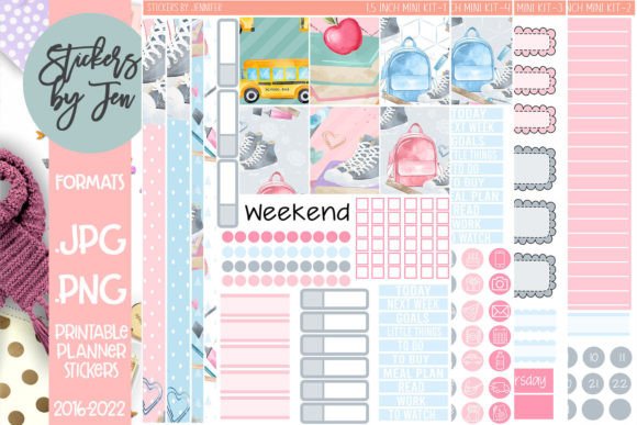 Back to School Printable Sticker Kit