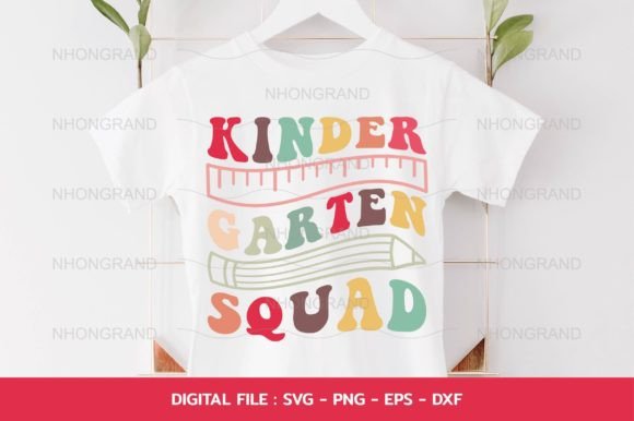 Back to School Svg Kindergarten Squad: A Creative Resource for Educators and Parents