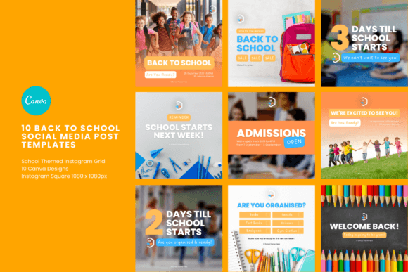 Back to School Templates: Organize Your Social Media Content with Ease
