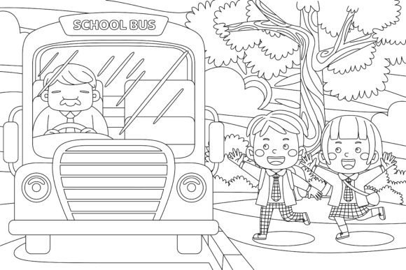Back to School Vector Line Art 02: A Creative Resource for Educators and Artists