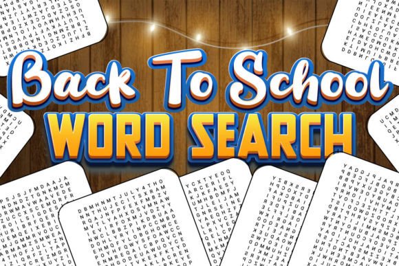 Back to School Word Search with Answer