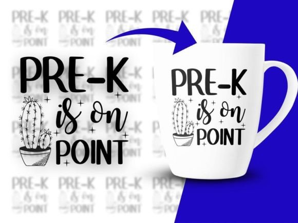 PreK is on Point, Back to School Svg: A Versatile Design for Creative Projects
